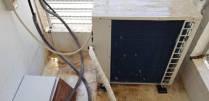 ניקוי מסתור כביסה מצואת יונים